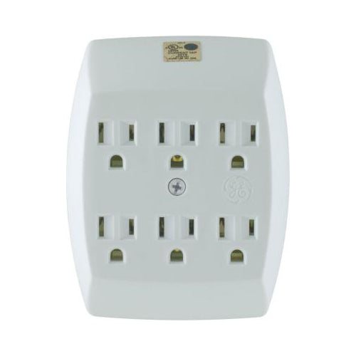 GE 6 OUTLET GROUNDED WALL PLUG-043180566331-LR-272901-1-LR eShop