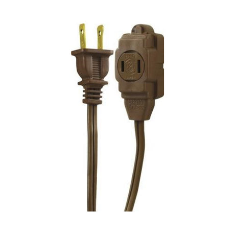 GE EXTEN CORD 3-TAP 9' BRWN-043180002228-LR-225880-1-LR eShop