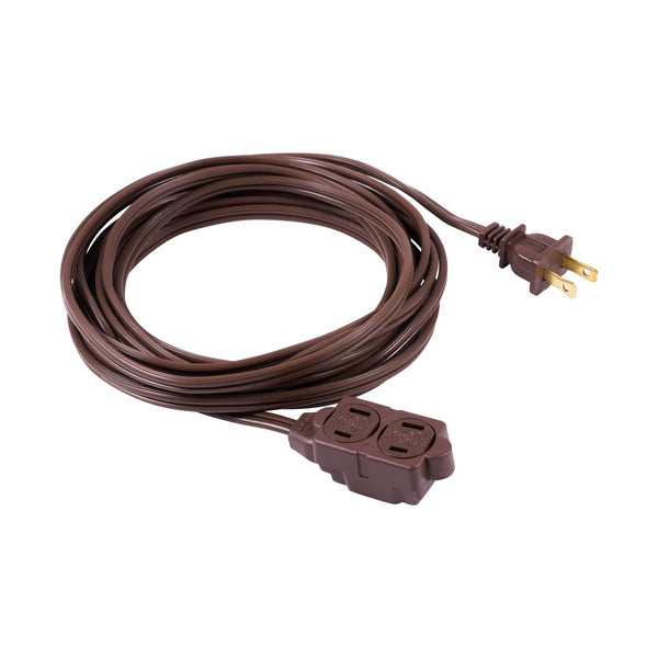GE Extension Cord with Twist-to-Close Outlets - Brown, 6 feet-043180002198-LR-227145-3-LR eShop