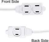 GE Extension Cord with Twist-to-Close Outlets - White, 12 feet-043180002259-LR-226561-2-LR eShop