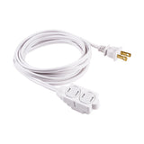 GE Extension Cord with Twist-to-Close Safety Outlets - White, 6 feet-043180002211-LR-226959-2-LR eShop