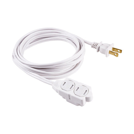 GE Extension Cord with Twist-to-Close Safety Outlets - White, 6 feet-043180002211-LR-226959-2-LR eShop