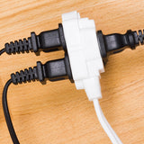 GE Extension Cord with Twist-to-Close Safety Outlets - White, 6 feet-043180002211-LR-226959-6-LR eShop