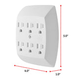 GE Grounded 6-Outlet Wall Tap - White-043180566331-LR-272901-4-LR eShop