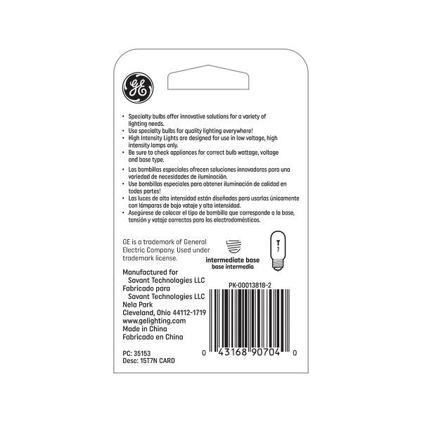 GE Lighting 15W Appliance Incandescent Light Bulb-043168907040-LR-226799-3-LR eShop