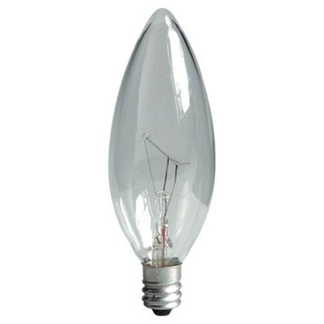GE Lighting 25W Crystal Clear Multi Use Blunt Tip Chandelier Light Bulb, 2 count-043168749787-LR-226003-2-LR eShop