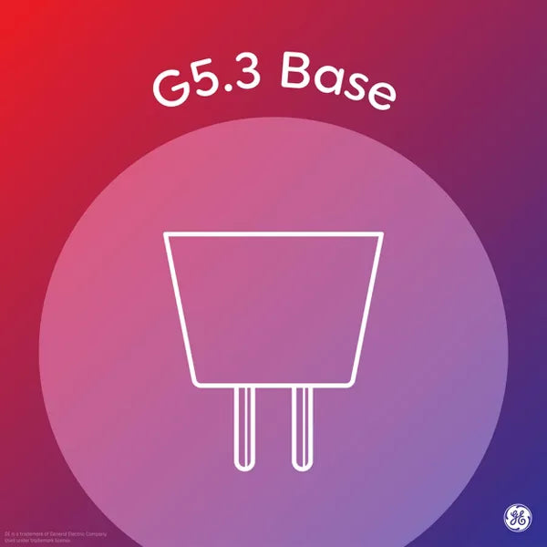 GE Lighting 50W Halogen MR16 Light Bulb Warm White: Dimmable, 850 Lumens, GU5.3 Base, 3050K, Suitable for Damp Locations-043168817707-LR-282802-5-LR eShop