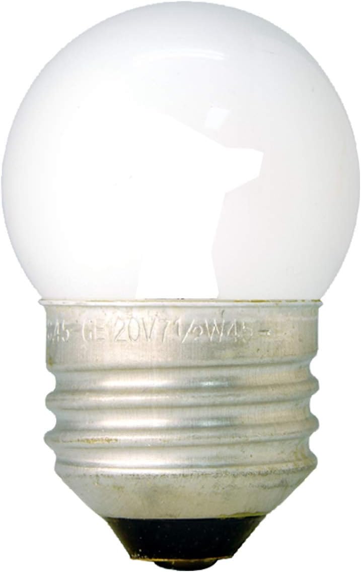 GE Lighting 7.5-Watts Incandescent Plug-In Night Light Bulbs, Medium Base - Soft White-043168907033-LR-147253-2-LR eShop