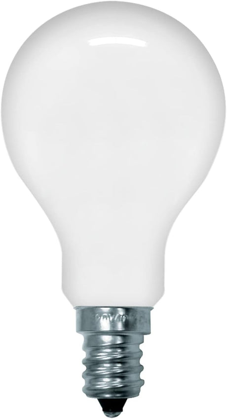 GE Lighting A15 Ceiling Fan Decorative Light Bulb, 40-Watt, Candelabra Base- Soft White, 2 pack-043168713948-LR-282807-2-LR eShop