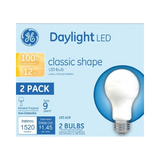 GE Lighting Basic LED 100 Watt Replacement, Daylight, A19 General Purpose Bulbs, 2 Pack-043168506694-LR-339493-1-LR eShop
