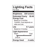 GE Lighting Basic LED 40 Watt Replacement, Soft White, B11 Deco - Candle Bulbs, 2 Pack-043168548021-LR-348673-4-LR eShop