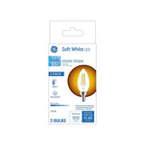 GE Lighting Basic LED 60 Watt Replacement, Soft White, B11 Deco - Candle Bulbs, 2 pack-043168548038-LR-348674-1-LR eShop