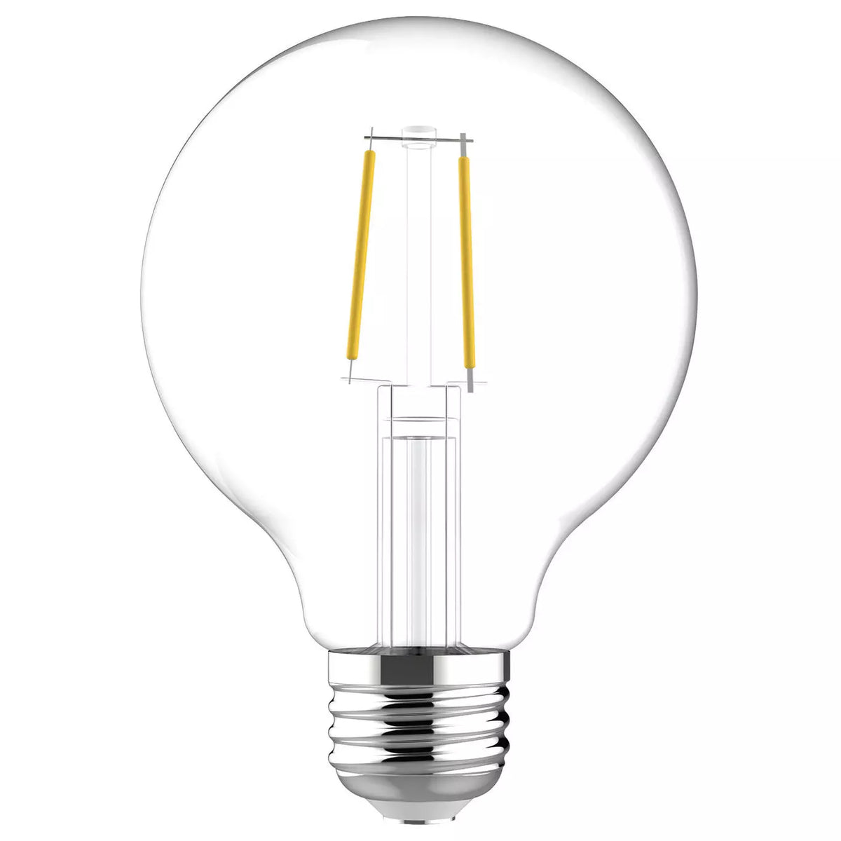 GE Lighting Classic LED 25 Watt Replacement, Soft White, G25 Vanity - Globe Bulbs, 2 count-043168230490-LR-335850-3-LR eShop
