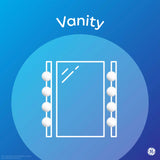 GE Lighting Classic LED 25 Watt Replacement, Soft White, G25 Vanity - Globe Bulbs, 2 count-043168230490-LR-335850-5-LR eShop