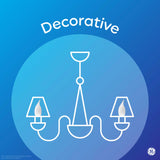 GE Lighting Classic LED 40 Watt Replacement, Soft White, CA11 Deco - Candle Bulbs, 2 count-043168230902-LR-321354-5-LR eShop