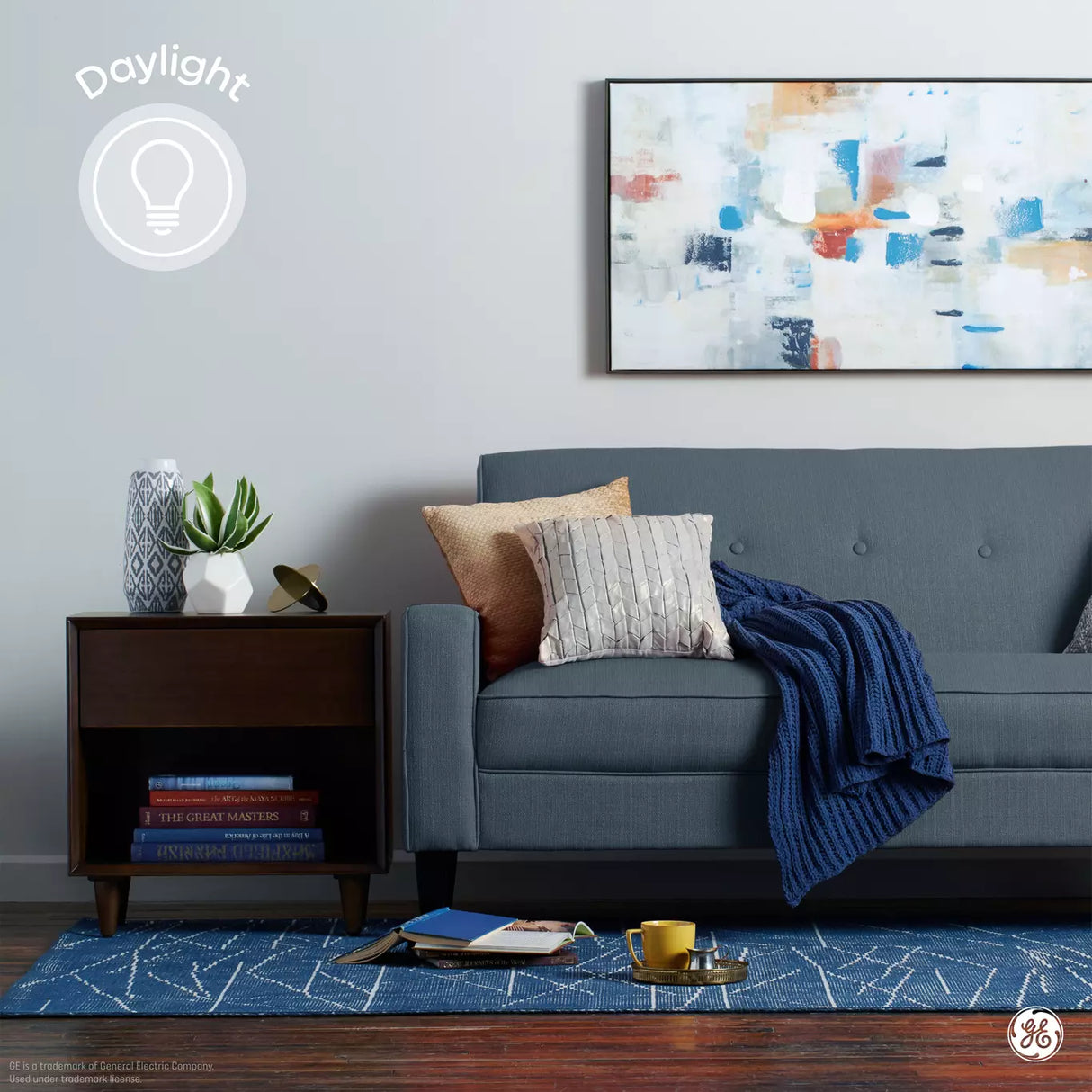 GE Lighting Classic LED 75 Watt Replacement, Daylight, A19 General Purpose Bulbs, 2 Pack-043168661171-LR-348646-3-LR eShop