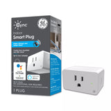 GE Lighting Cync Indoor Smart Plug, Smart Outlet Control, WiFi Outlet, Works with Alexa and Google Home-043168503952-LR-348636-1-LR eShop