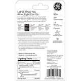 GE Lighting Decorative A15 Incandescent Ceiling Fan Light Bulb, 40-Watts, Crystal Clear, 2 Pack-043168713931-LR-282801-3-LR eShop