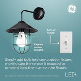 GE Lighting LED+ Dusk to Dawn A19 LED Light Bulb Soft White-043168503495-LR-337038-3-LR eShop