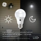 GE Lighting LED+ Dusk to Dawn A19 LED Light Bulb Soft White-043168503495-LR-337038-7-LR eShop