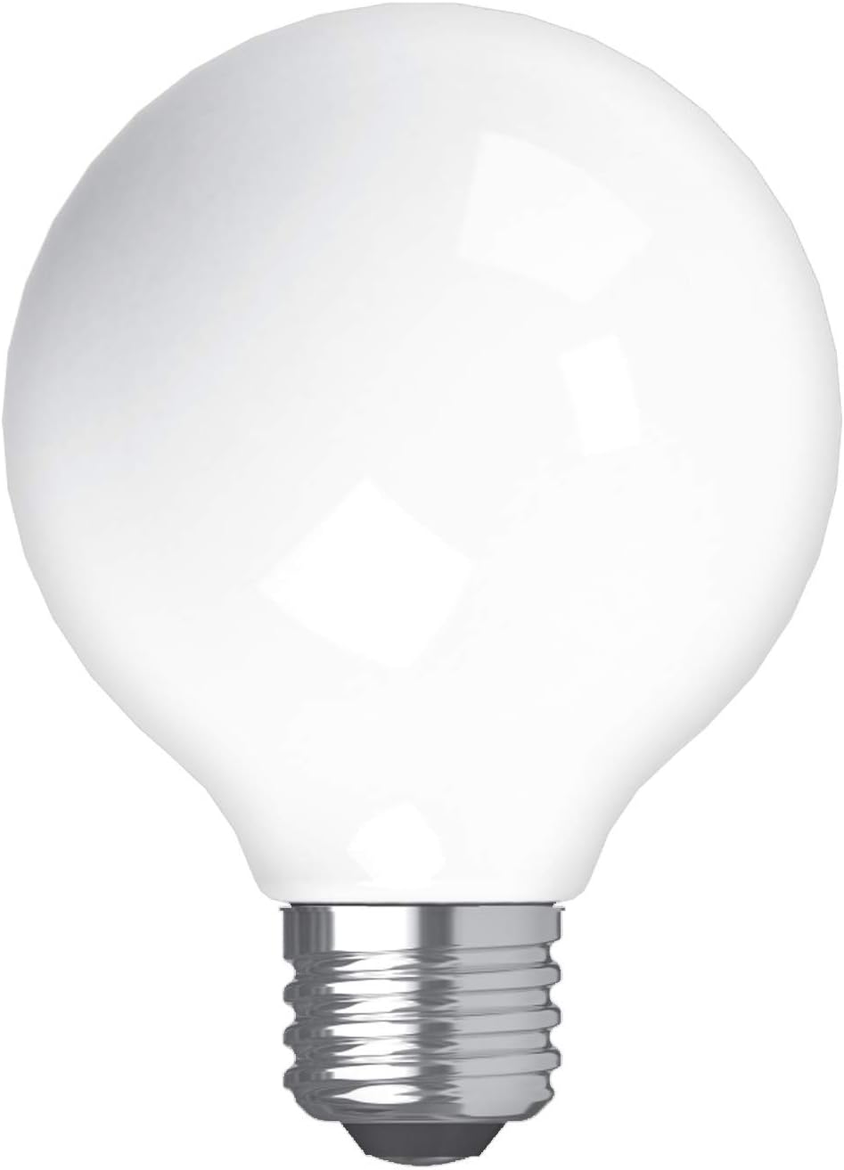 GE Lighting LED Light Bulb, 60 Watt Replacement, Soft White, G25 Vanity - Globe Bulb-043168259675-LR-335869-2-LR eShop