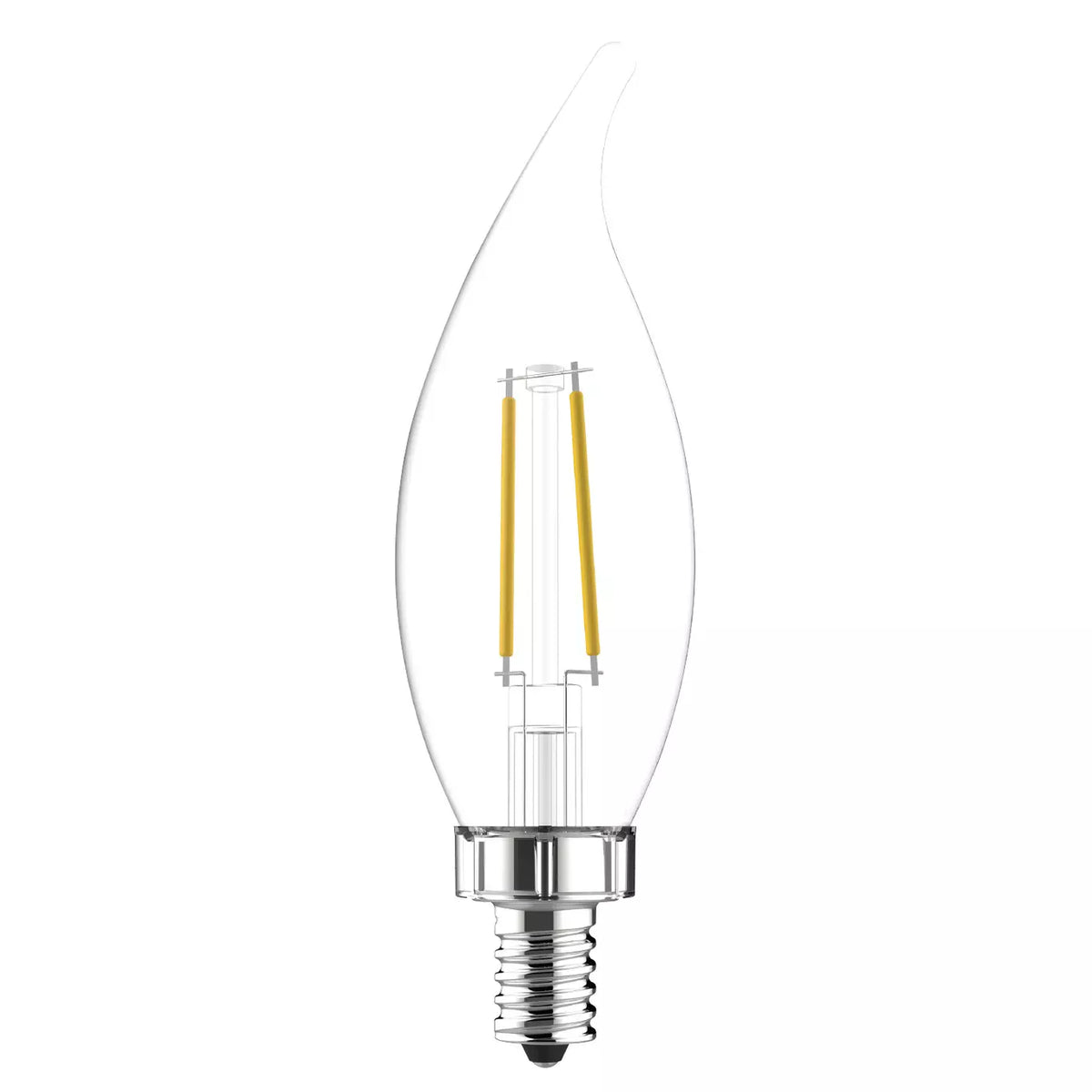 GE Lighting LED Light Bulbs, CA11 Decorative Candle Bulbs, 40 Watt Replacement, Daylight, 2 count-043168245289-LR-321356-2-LR eShop