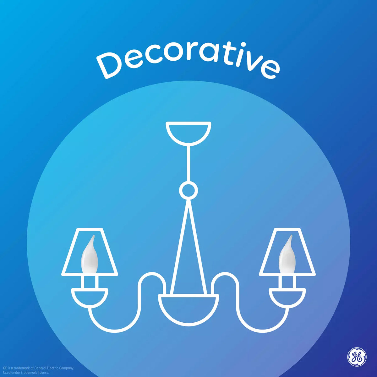 GE Lighting LED Light Bulbs, CA11 Decorative Candle Bulbs, 40 Watt Replacement, Daylight, 2 count-043168245289-LR-321356-4-LR eShop