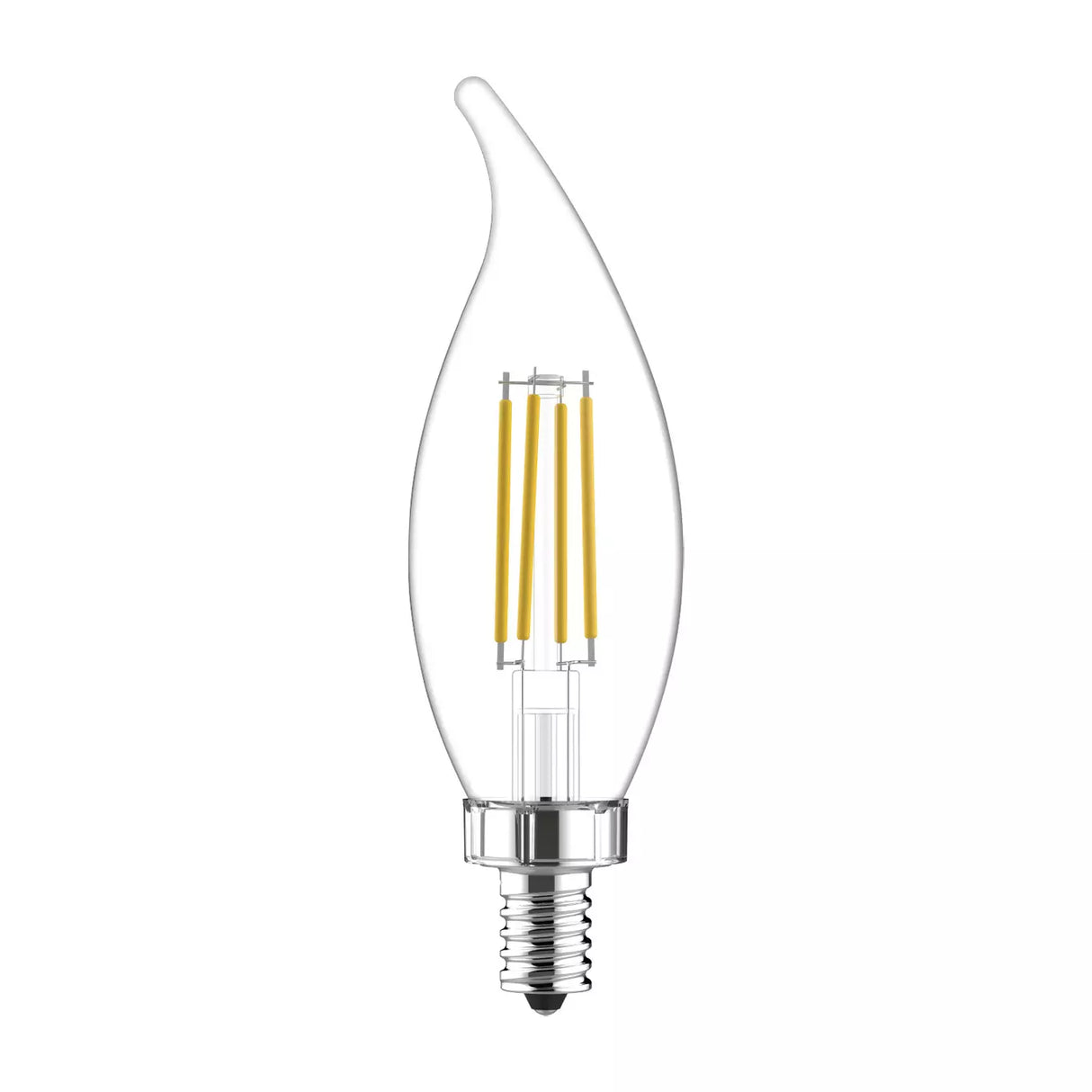 GE Lighting LED Light Bulbs, CA11 Decorative Candle Bulbs, 60 Watt Replacement, Soft White, 2 Pack-043168549530-LR-348666-2-LR eShop