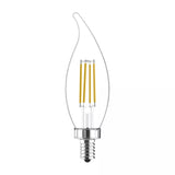 GE Lighting LED Light Bulbs, CA11 Decorative Candle Bulbs, 60 Watt Replacement, Soft White, 2 Pack-043168549530-LR-348666-2-LR eShop