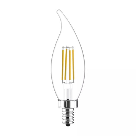 GE Lighting LED Light Bulbs, CA11 Decorative Candle Bulbs, 60 Watt Replacement, Soft White, 2 Pack-043168549530-LR-348666-2-LR eShop