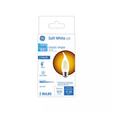 GE Lighting LED Light Bulbs, CA11 Decorative Candle Bulbs, 60 Watt Replacement, Soft White, 2 Pack-043168549554-LR-348660-1-LR eShop