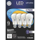 GE Lighting LED Light Bulbs, Soft White, A19, 10 Watts, 4 count-043168676151-LR-321363-1-LR eShop
