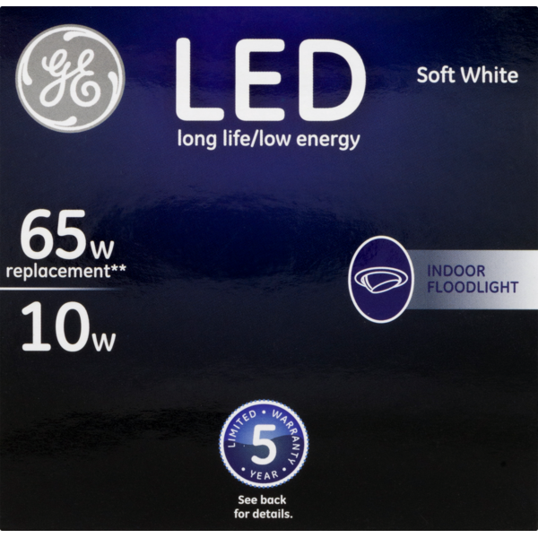 GE Lighting LED Soft White Dimmable BR30 Indoor Floodlight, 10 Watts-0043168408936-LR-352508-5-LR eShop