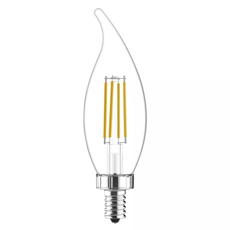 GE Lighting Relax HD LED 60 Watt Replacement, Soft White, CA11 Deco - Candle Bulbs, 2 Pack-043168314404-LR-348613-2-LR eShop