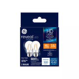 GE Lighting Reveal HD+ LED 40 Watt Replacement, Reveal, A15 Ceiling Fan Bulbs, 2 Pack-043168318921-LR-348618-1-LR eShop
