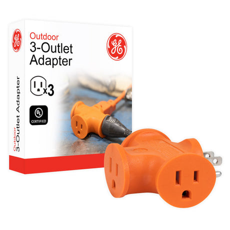 GE Outdoor 3-Outlet T-Shaped Wall Tap - Orange-043180502810-LR-301031-1-LR eShop
