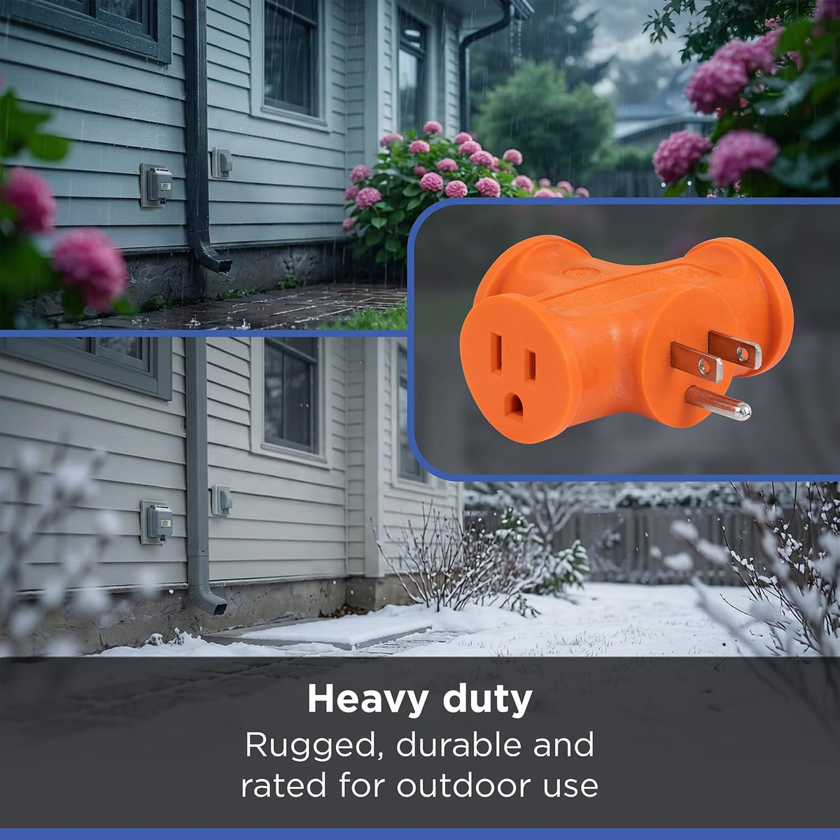 GE Outdoor 3-Outlet T-Shaped Wall Tap - Orange-043180502810-LR-301031-4-LR eShop