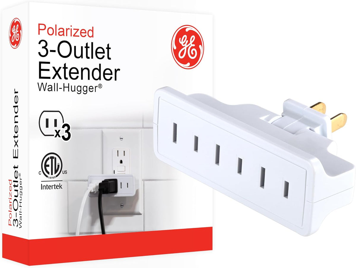 GE Polarized 3-Outlet Extender Wall Hugger - White-043180566294-LR-226564-1-LR eShop