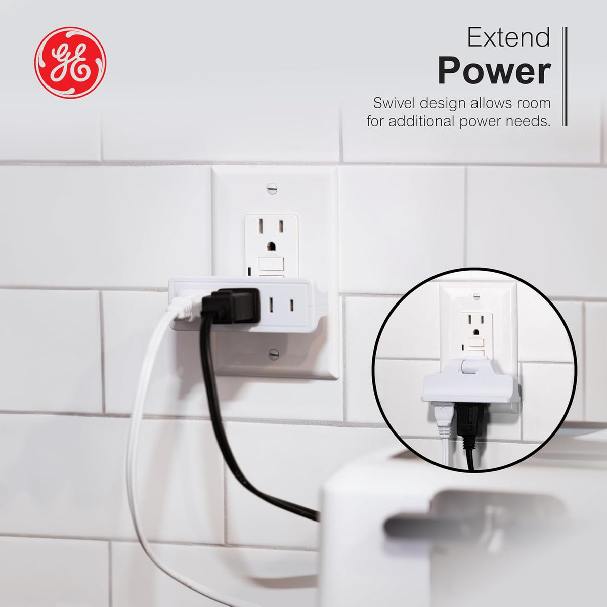 GE Polarized 3-Outlet Extender Wall Hugger - White-043180566294-LR-226564-5-LR eShop