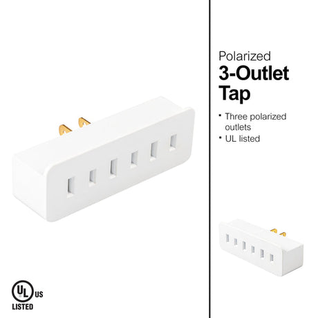 GE Polarized 3-Outlet Wall Tap - White-043180580931-LR-226112-2-LR eShop