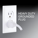 GE Surge Protector with Twist-to-Close Safety Covers - White, 3 feet-043180140890-LR-317045-3-LR eShop