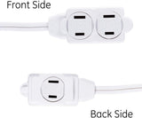 GE Surge Protector with Twist-to-Close Safety Outlets - White, 15 feet-043180002440-LR-225047-4-LR eShop