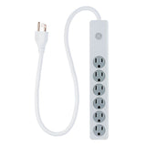 GE Surge Protector with Twist-to-Close Safety Outlets - White, 2 feet-030878336567-LR-316067-2-LR eShop