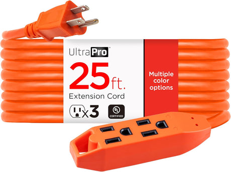 GE UltraPro Outdoor Extension Cord - Orange, 25 feet-043180635068-LR-225195-1-LR eShop