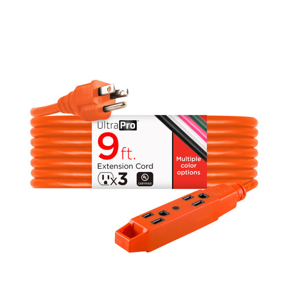 GE UltraPro Outdoor Extension Cord - Orange, 9 feet-043180647672-LR-226299-1-LR eShop