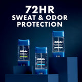 Gillette Antiperspirant and Deodorant Clear Gel for Men - Cool Wave, 0.5 oz-037000008071-LR-351321-4-LR eShop