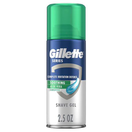 Gillette Series Soothing Shaving Gel for Men with Aloe Vera, 2.5 oz-047400130920-LR-145913-1-LR eShop