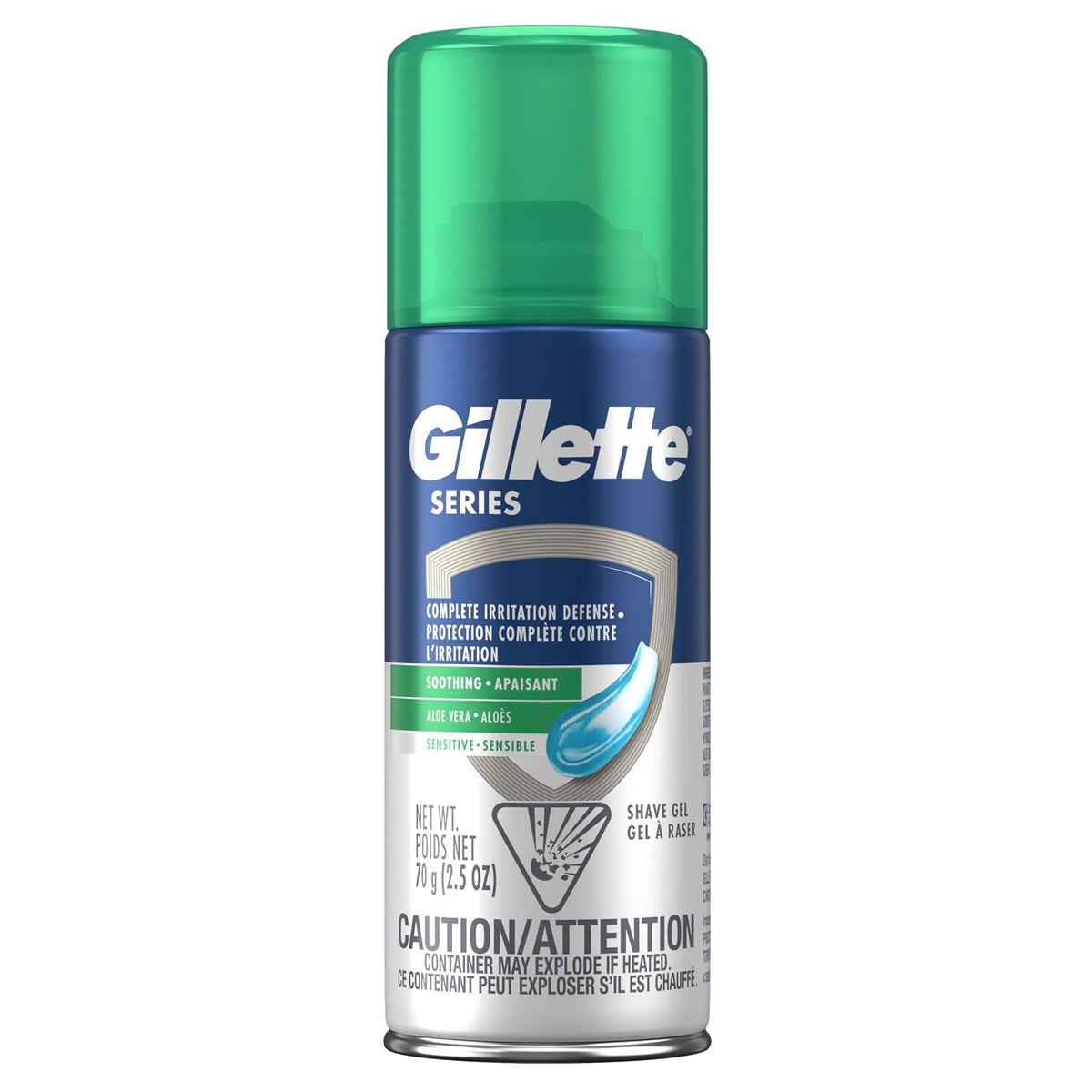 Gillette Series Soothing Shaving Gel for Men with Aloe Vera, 2.5 oz-047400130920-LR-145913-8-LR eShop