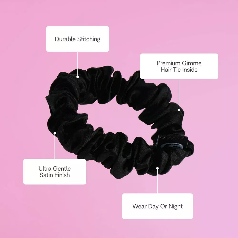 GIMME All Set Satin Scunchies for Fine Hair - Assorted Colors, 6 count-843370083804-LR-361493-4-LR eShop