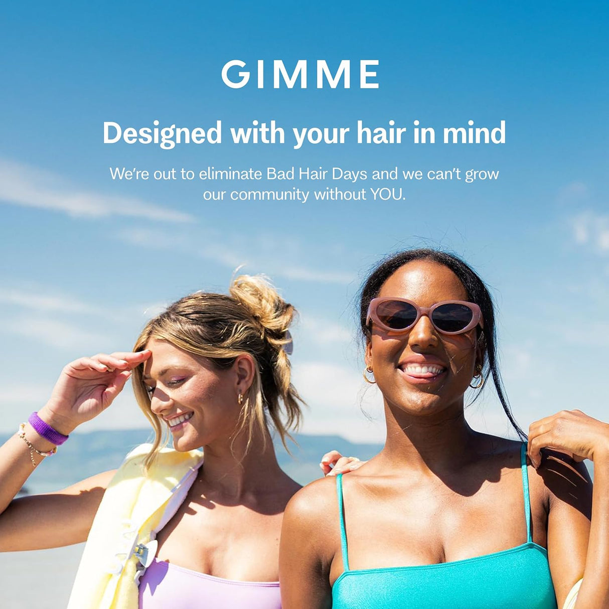 GIMME Beauty Thick Hair Extra Stretch Hair Bands - Dark Brown, 6 count-843370081794-LR-361477-6-LR eShop